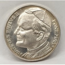 ITALY 1983 . VATICAN CITY MEDAL . POPE JOHN PAUL II . IN CASE . SCARCE . UNCIRCULATED
